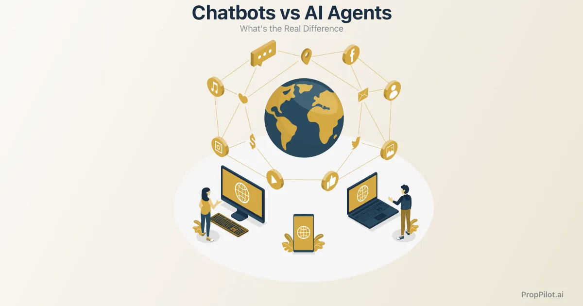 Chatbots vs AI Agents: What's the Real Difference?